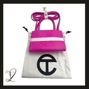 BRAND NEW Authentic Telfar Mini (Azalea)